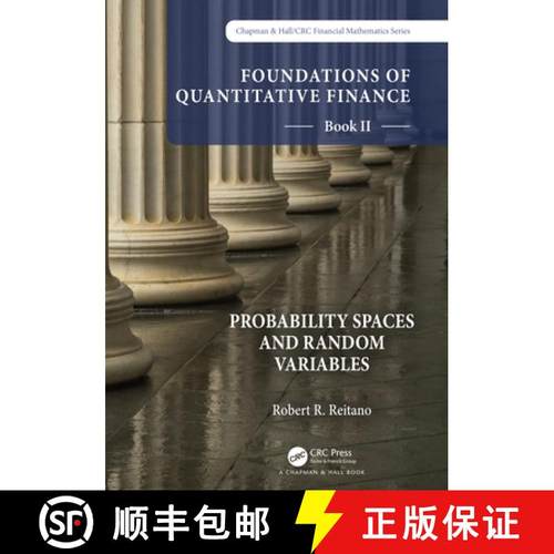 【3-4周达】Foundations of Quantitative Finance Book II:  Probability Spaces and Random Variables [9781032197180]