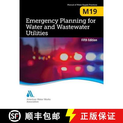 【3-4周达】M19 Emergency Planning for Water and Wastewater Utilities, Fifth edition [9781625762795]