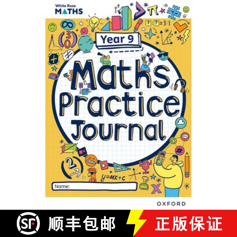 【2-3周达】White Rose Maths Practice Journals Year 9 Workbook: Single Copy [9781382044820]