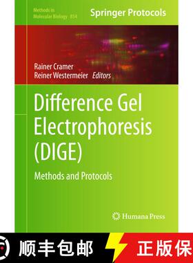 【3-4周达】Difference Gel Electrophoresis (DIGE) : Methods and Protocols [9781617795725]