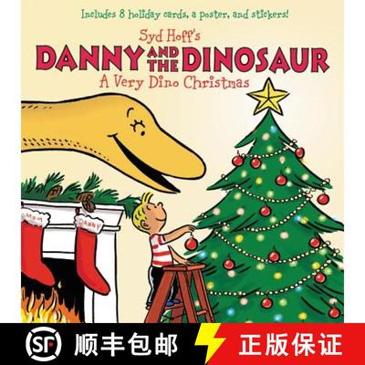 【3-4周达】Danny and the Dinosaur: A Very Dino Christmas: Incudes Holiday Cards, a Poster, and Sticke... [9780062410467]