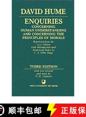 【3-4周达】Enquiries concerning Human Understanding and concerning the Principles of Morals [9780198245360]