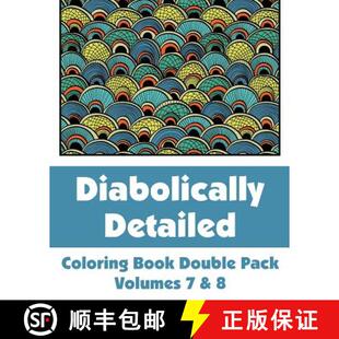 Diabolically 9780692316511 Pack 4周达 Volumes Coloring Detailed Book Double