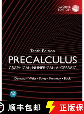 【3-4周达】Precalculus: Graphical, Numerical, Algebraic, Global Edition [9781292438962]