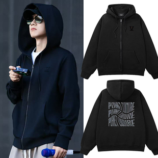 张杰同款未live开往1982演唱会周边拉链连帽衫卫衣外套应援上衣服