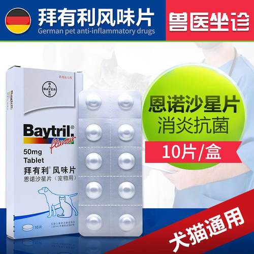 宠物消炎药感染用药抗菌药抗生素
