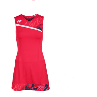 新款YONEX尤尼克斯 20524EX羽毛球服 女款运动大赛连衣裙防走光yy
