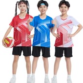 排球服套装 专业比赛队服速干透气排球衣运动训练服儿童 定制男女款