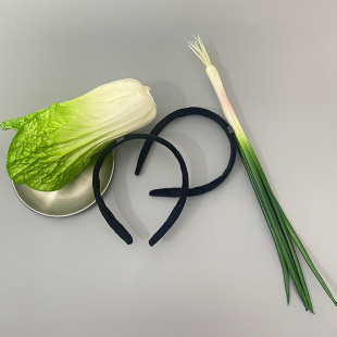 自拍搞笑直播仿真大葱白菜发箍发卡发带立体蔬菜夸张头箍洗脸头饰