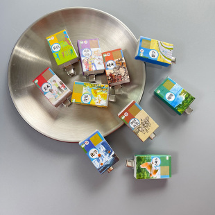 仿真搞笑学生学科语文数学英语书本个性 搞怪发夹子侧边刘海发饰品