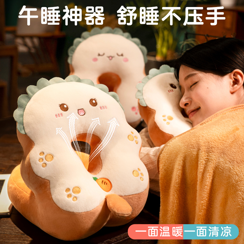 午睡枕趴睡枕小学生枕头儿童