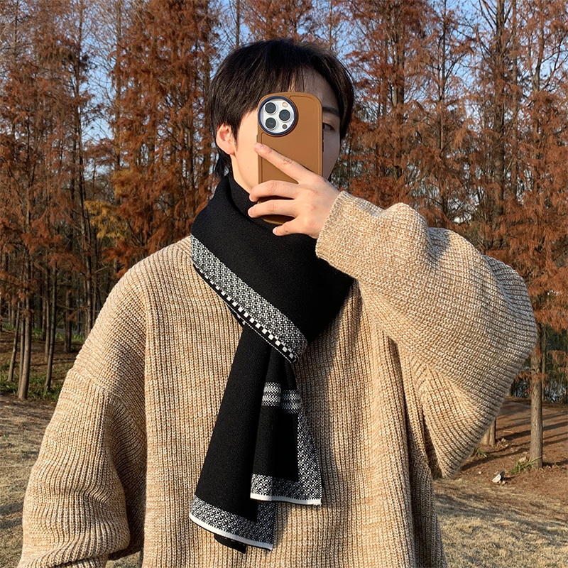 2022冬季纯色韩系男生生日礼物