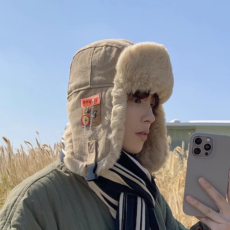 雷锋帽男冬季2024新款加绒加厚东北防寒帽户外骑行护耳保暖帽子女,服饰配件/皮带/帽子/围巾,帽子,淘宝优惠券,粉丝福利购,淘宝优惠卷