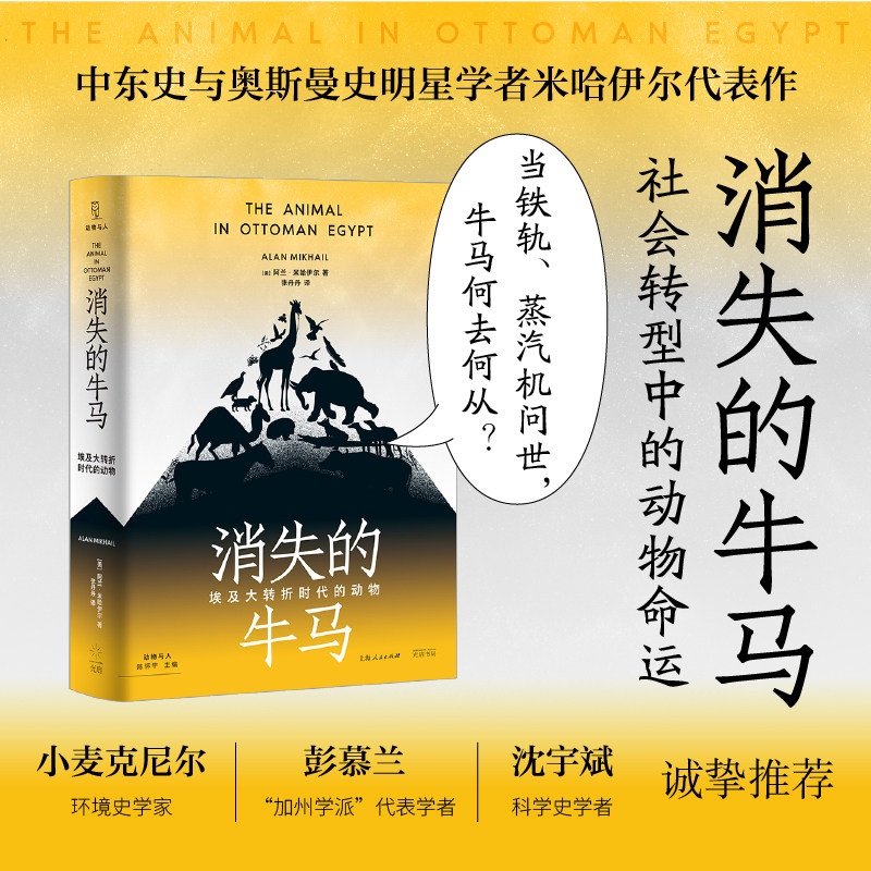直发消失的牛马埃及大转折时代的动物上海人民出版社非洲史历史普及读物世界史历史随笔历史书历史知识读物史学理论历史研究历史学