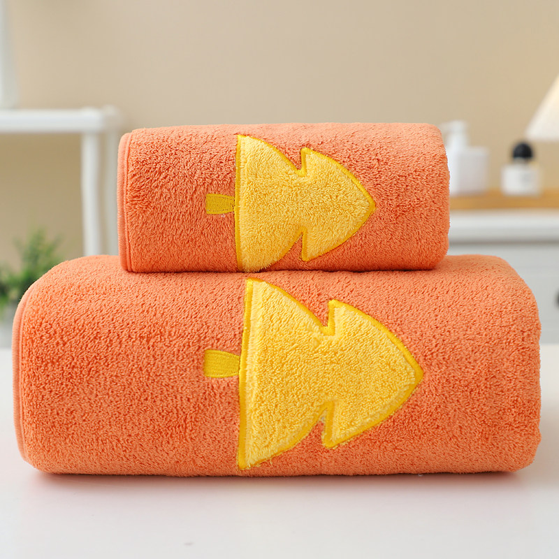 浴巾套装1毛巾+1加大可配礼盒