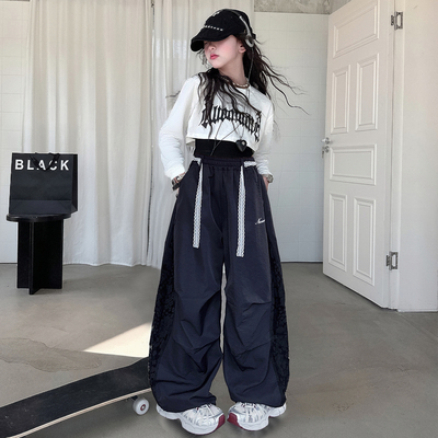 女童长袖jazz上衣爵士演出服