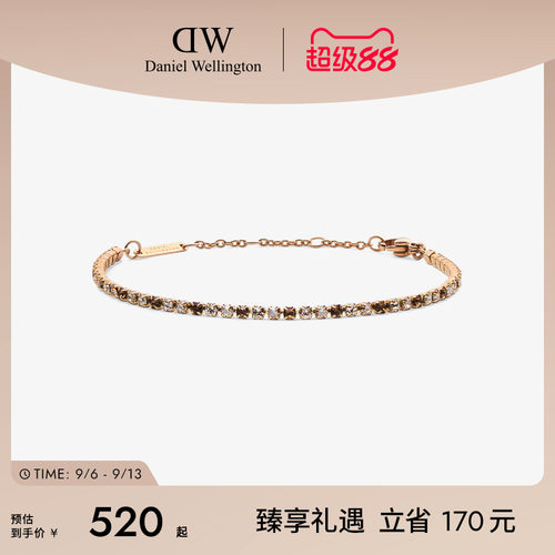 DW彩色星光网球手链女款