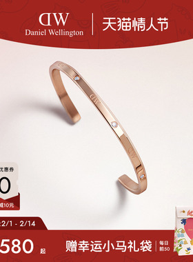 【情人节礼物】DW手镯情侣款 CLASSIC系列星辰手镯玫瑰金色高级感