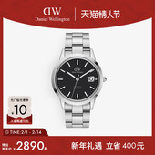 DW手表男款 ICONIC系列镂空机芯小精钢腕表男士 大表盘商务机械表