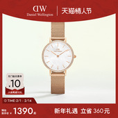 DW手表女款 PETITE系列北欧风星环流金表女士腕表送女友礼物 28MM