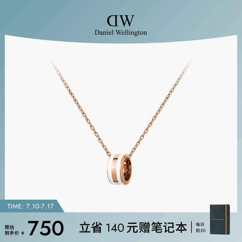 DW双色女款项链高级感轻奢小众