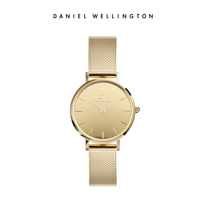 thumbnail for DW Women's Watch PETITE Series Elegant Gold Quartz Watch Women's 28MM Temperament Light Luxury Niche