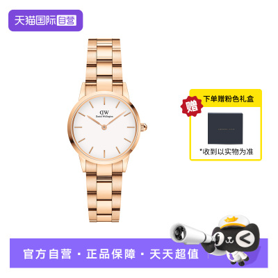 DW精钢28MM情侣石英表