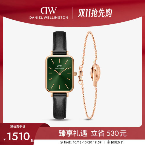 dw手表复古小方表女表石英机芯