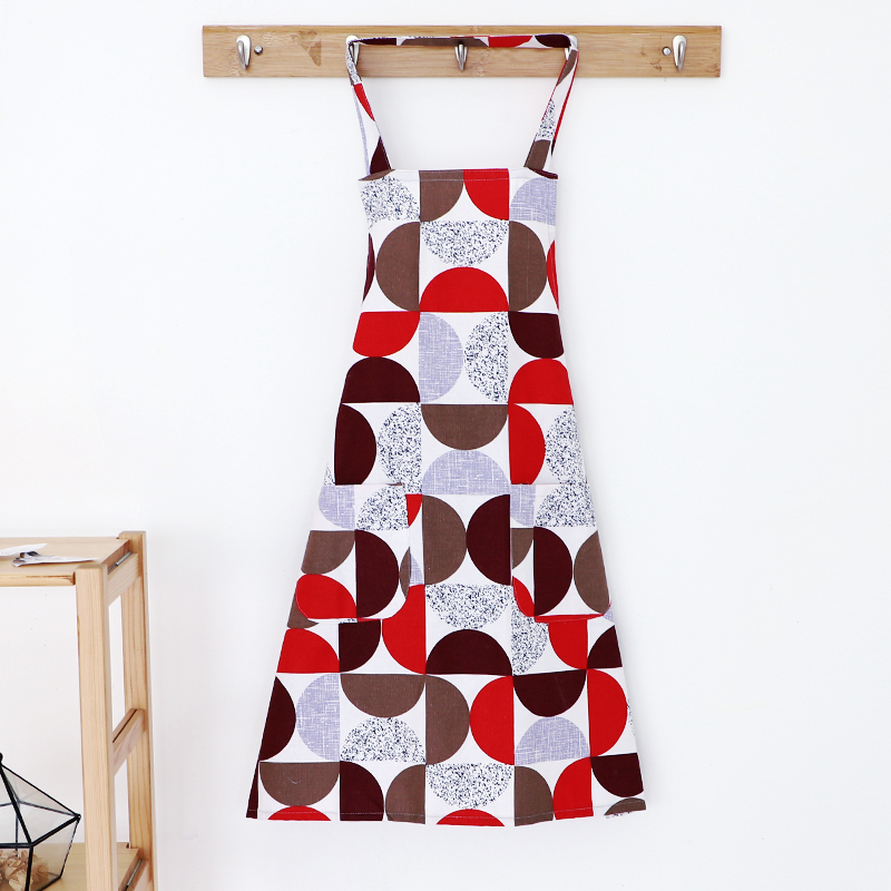 情侣无袖烘焙做饭男女厨师围裙