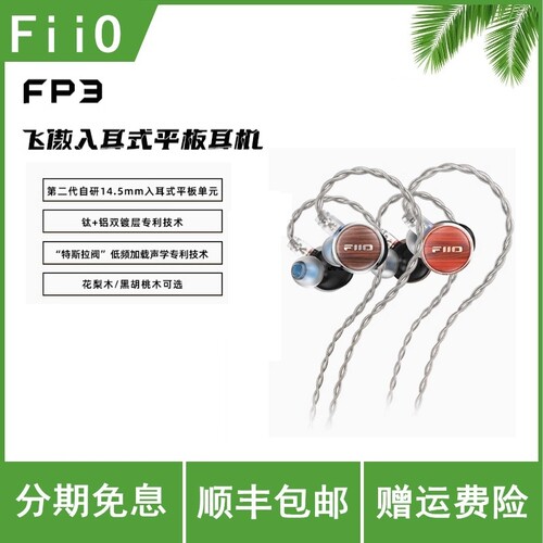 FiiO/飞傲花梨胡桃木发烧