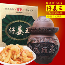 开胃仔姜王来凤新姜凤头姜嫩仔姜芽湖北恩施土特产三斤坛装礼品姜