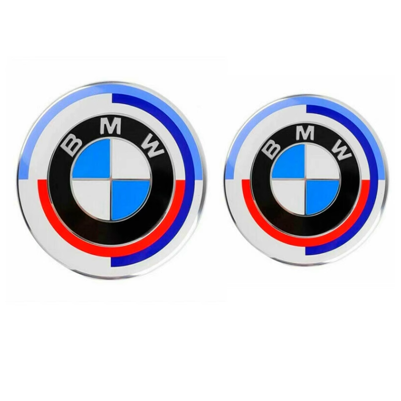 宝马BMW正品原厂50周年车前后标