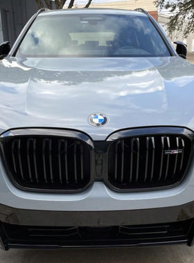 宝马BMW原厂 新款X3 G01 G08 X4 G02 LCI改X3M X4M高亮黑中网进气