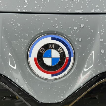 宝马BMW原厂正品M宝马50周年念版车标前后标轮毂盖车标尾箱机盖标