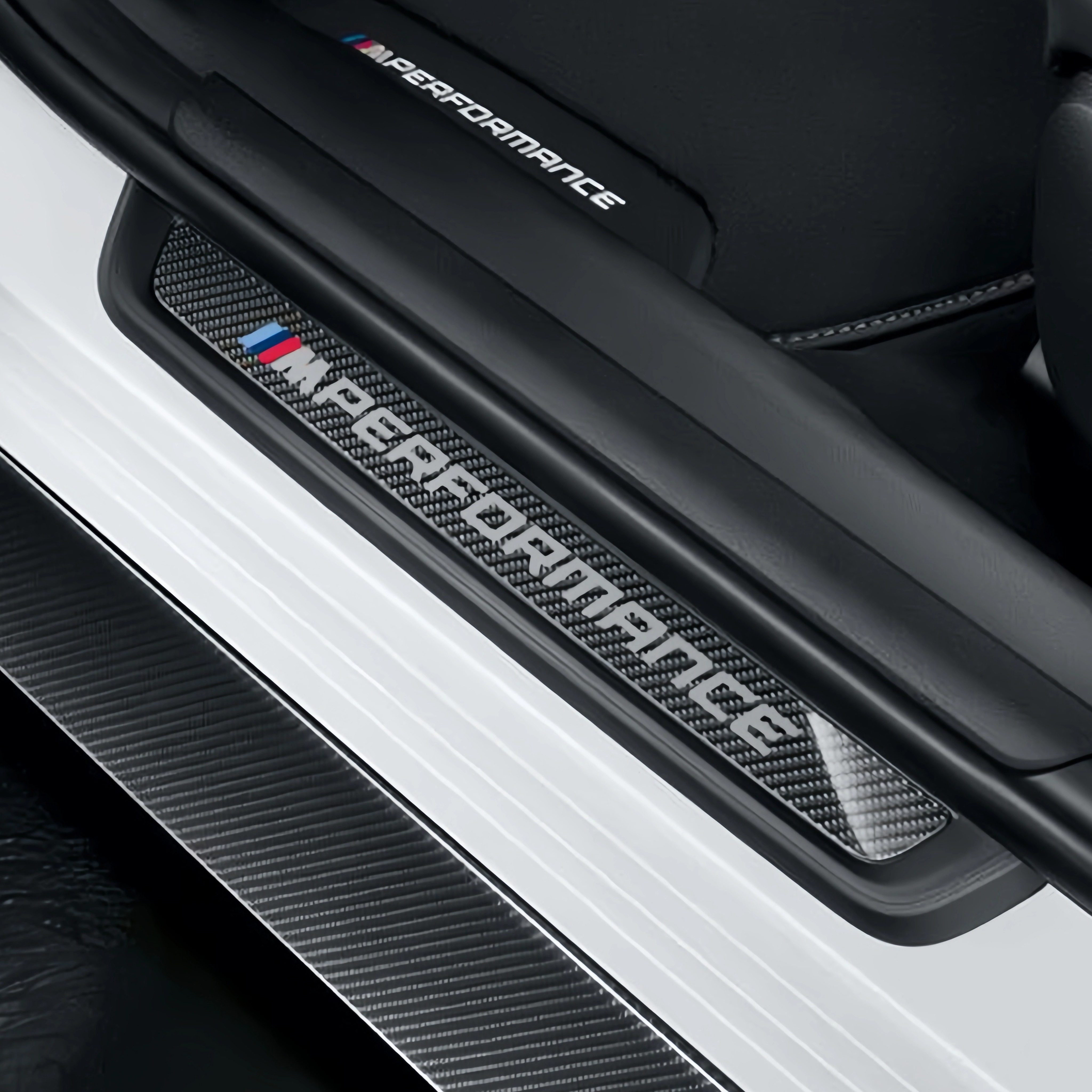 宝马BMW原厂2系3系4系i45系X3X4改装碳纤维门槛条迎宾踏板内饰板