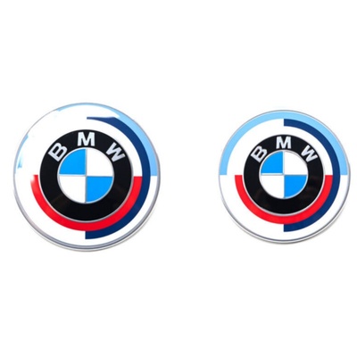 BMW正品原厂宝马50周年前后车标