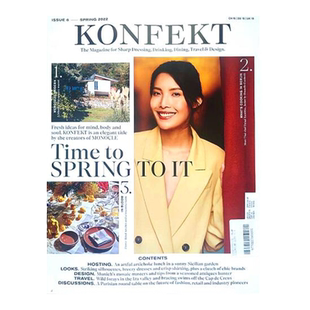 KONFEKT 杂志 春季刊 女性生活时尚文化杂志 NO.6 Monocle杂志社 英文原版期刊 生活美学杂志