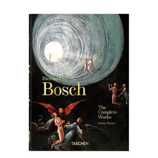 Bosch.The 希罗尼穆斯·博斯作品全集Hieronymus Complete Works 进口艺术画册TASCHEN 英文原版 Taschen40周年纪念版