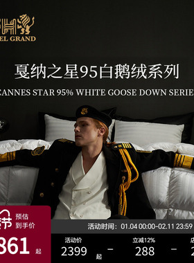 ESTEEM/宜庭戛纳之星95白鹅绒冬被被芯羽绒被鹅绒被【专柜同款】