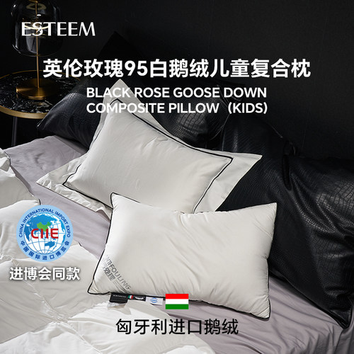 ESTEEM/宜庭白鹅绒复合儿童枕