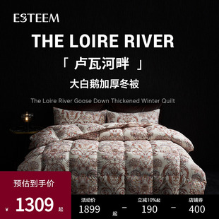 专柜同款 ESTEEM 宜庭绒丝加厚冬被被芯加厚被保暖被子柔软