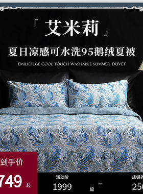 ESTEEM匈牙利白鹅绒可水洗夏凉被