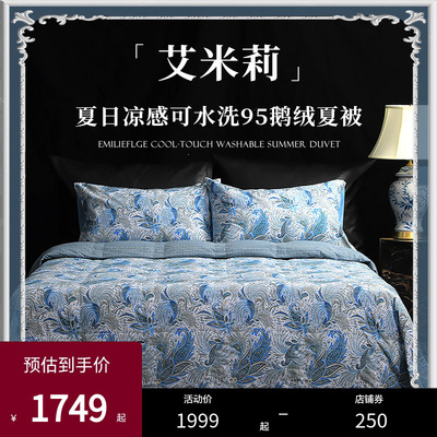 ESTEEM匈牙利白鹅绒可水洗夏凉被