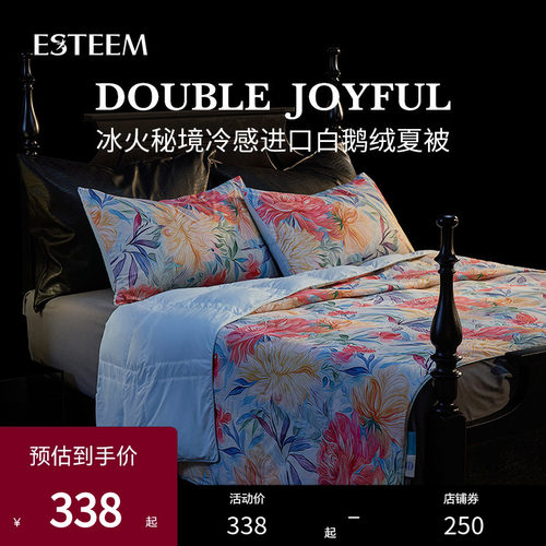 ESTEEM匈牙利白鹅绒可水洗夏凉被