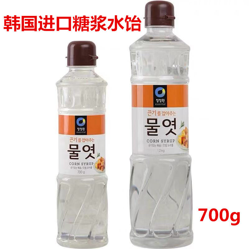 韩国进口糖浆水饴清净园糖稀麦芽玉米糖浆水怡麦芽糖稀牛轧糖原料
