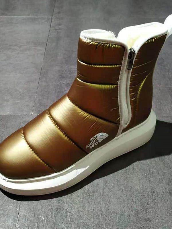 IN WINTER THE NEW FUR INTEGRATED SNOW BOOTS FOR MEN THE MEDIUM KICK MARTIN BOOTS THE VELVET THICKENED COTTON BOOTS THE CLOTH TIDE