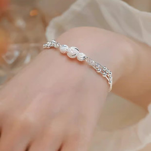 银饰品三生三世925银手链女士款2025新款爆款轻奢小众精致