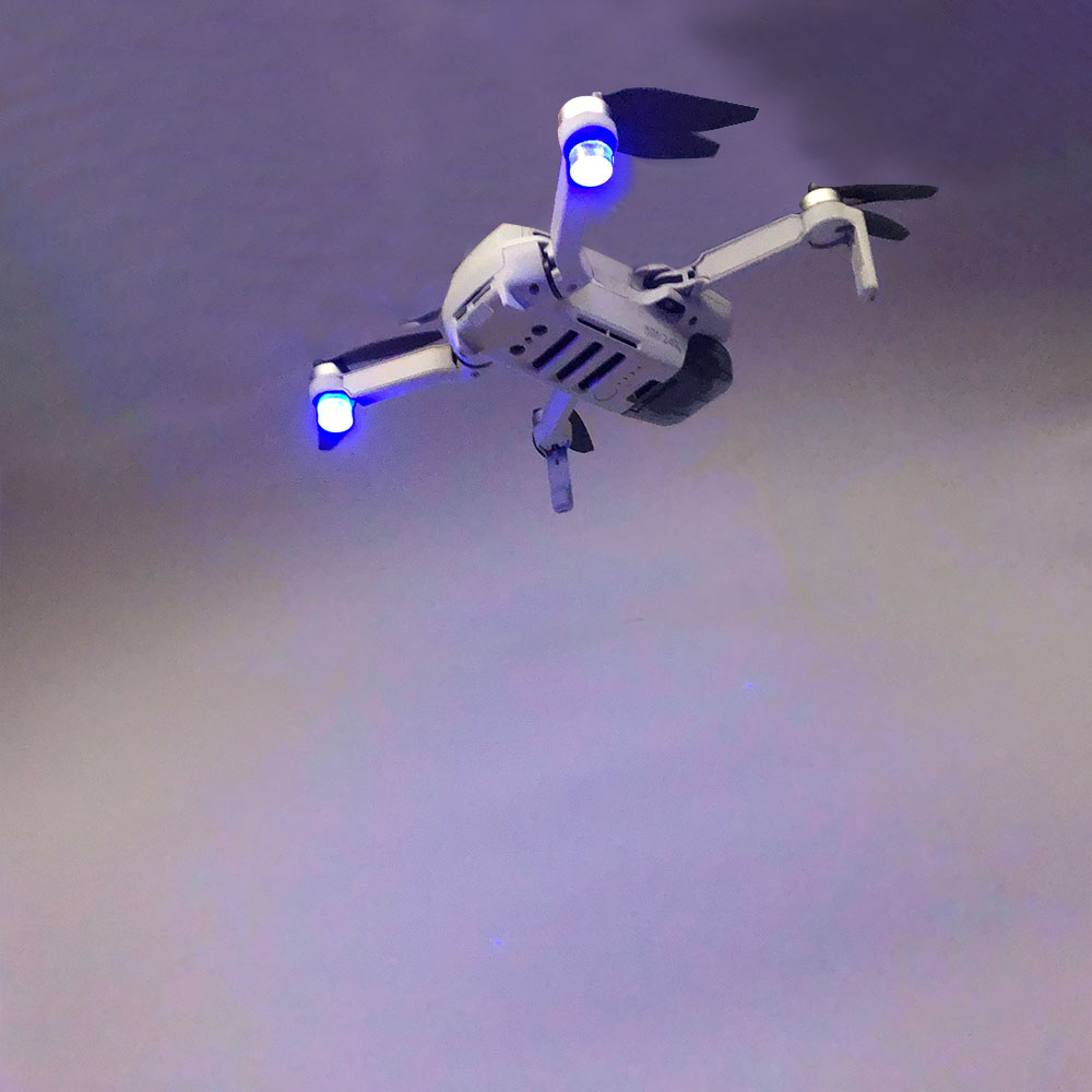 DJI MAVIC 3 MINI 2 SE 4 PRO|AIR 3S|AIR2S 깜박이는 야간 조명 LED 조명에 적합