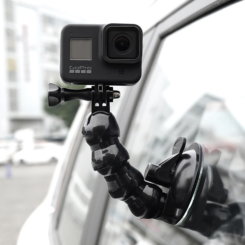 汽车车载拍摄强力吸盘固定架Gopro Hero 10 Action 2相机手机支架
