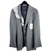 Remake 补丁拼接解构设计宽松西装 SAS 20FW Hell System